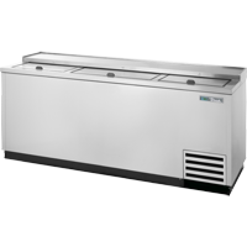 Solid Slide Lid Stainless Steel Deep Well Horizontal Bottle Cooler with Hydrocarbon Refrigerant TD8030SHC