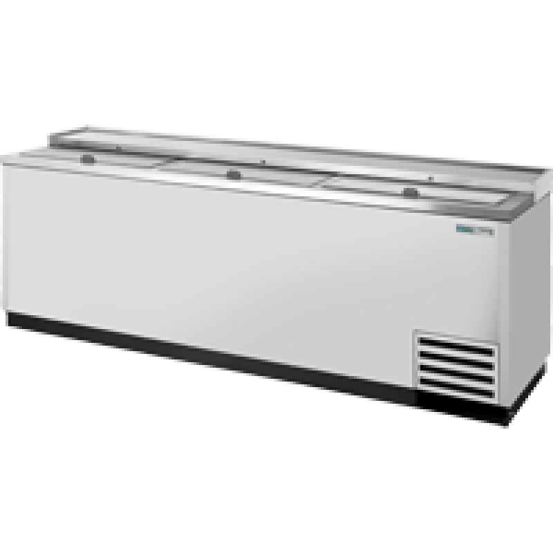 Solid Slide Lid Stainless Steel Deep Well Horizontal Bottle Cooler with Hydrocarbon Refrigerant TD9538SHC