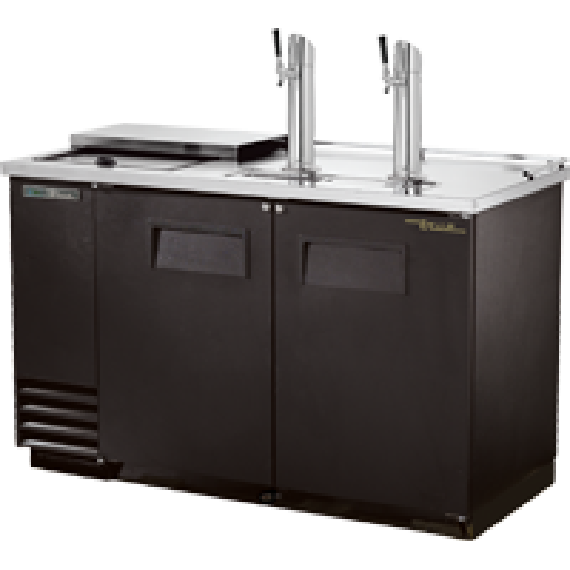 Solid Swing Door Club Top Direct Draw Beer Dispenser with Hydrocarbon Refrigerant TDD2CTHC