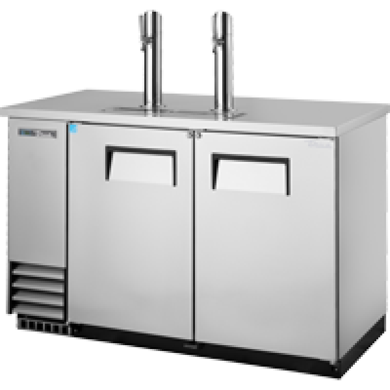 Solid Swing Door Stainless Steel Direct Draw Beer Dispenser with Hydrocarbon Refrigerant TDD2SHC