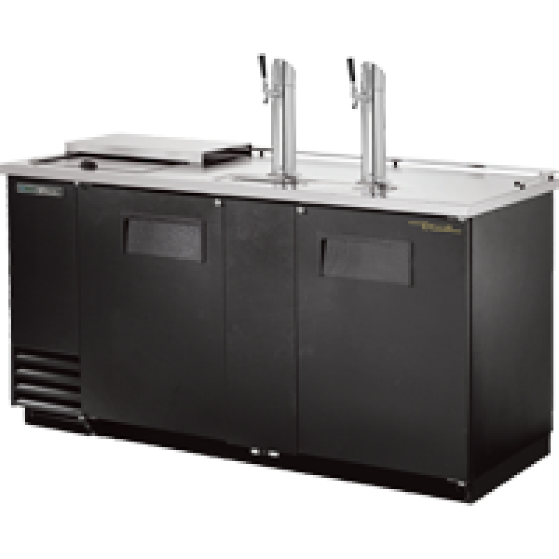 Solid Swing Door Club Top Direct Draw Beer Dispenser with Hydrocarbon Refrigerant TDD3CTHC