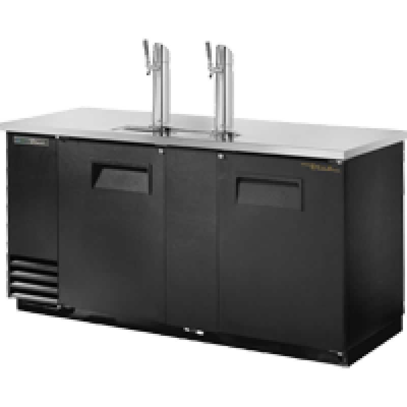 Solid Swing Door Direct Draw Beer Dispenser with Hydrocarbon Refrigerant TDD3HC