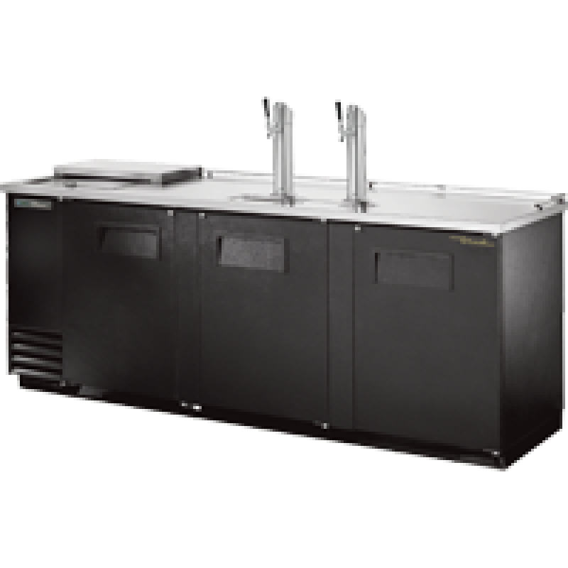 Solid Swing Door Club Top Direct Draw Beer Dispenser with Hydrocarbon Refrigerant TDD4CTHC