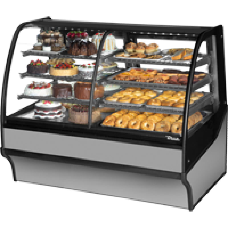 Curved Glass, Glass End Dual Zone with Stainless Exterior and Stainless Interior TDMDZ59GEGESS