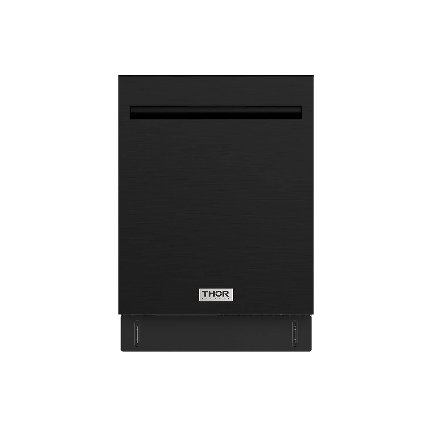 24 Inch Built-in Top Control Dishwasher With Pocket Handle Black TDW24PTB