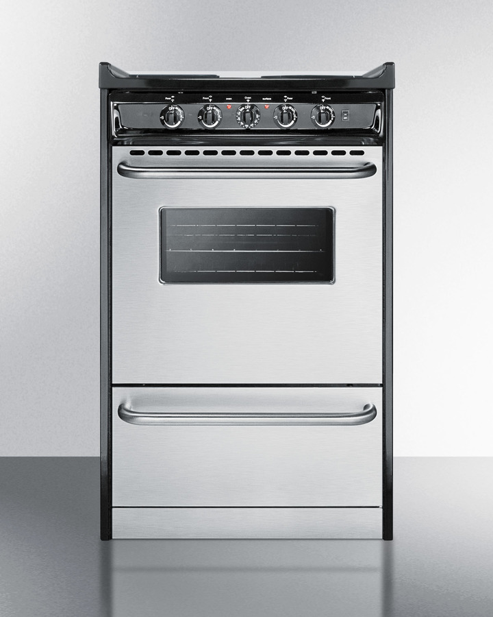 20" Wide Electric Coil Range TEM110BRWY