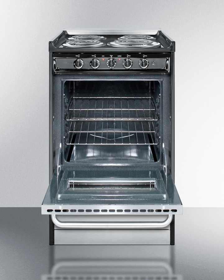 20" Wide Electric Coil Range TEM110BRWY