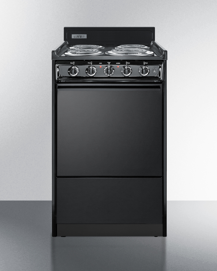20" Wide Electric Coil Range view 5