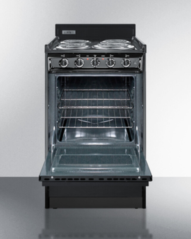 20" Wide Electric Coil Range view 2