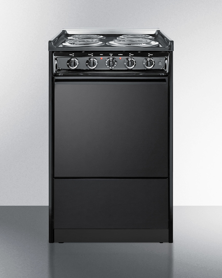 20" Wide Electric Coil Range TEM110CR