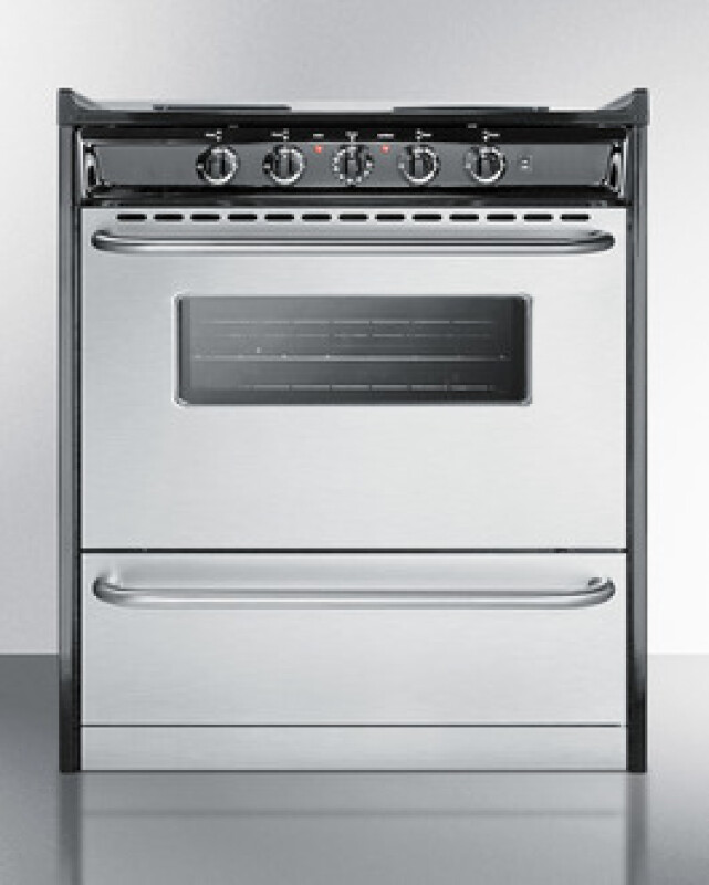 30" Wide Electric Coil Range TEM210BRWY