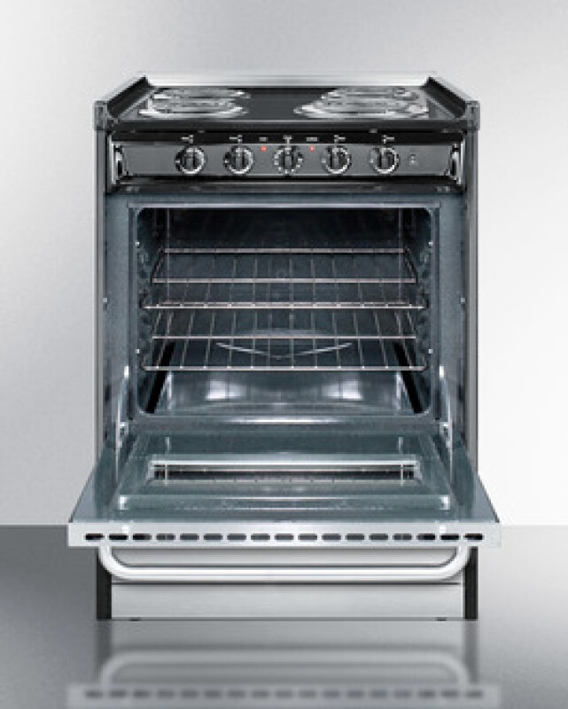 24" Wide Electric Coil Range TEM610BRWY