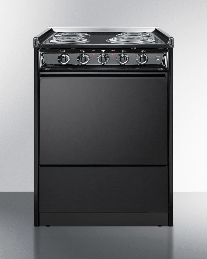24" Wide Electric Coil Range TEM610CR
