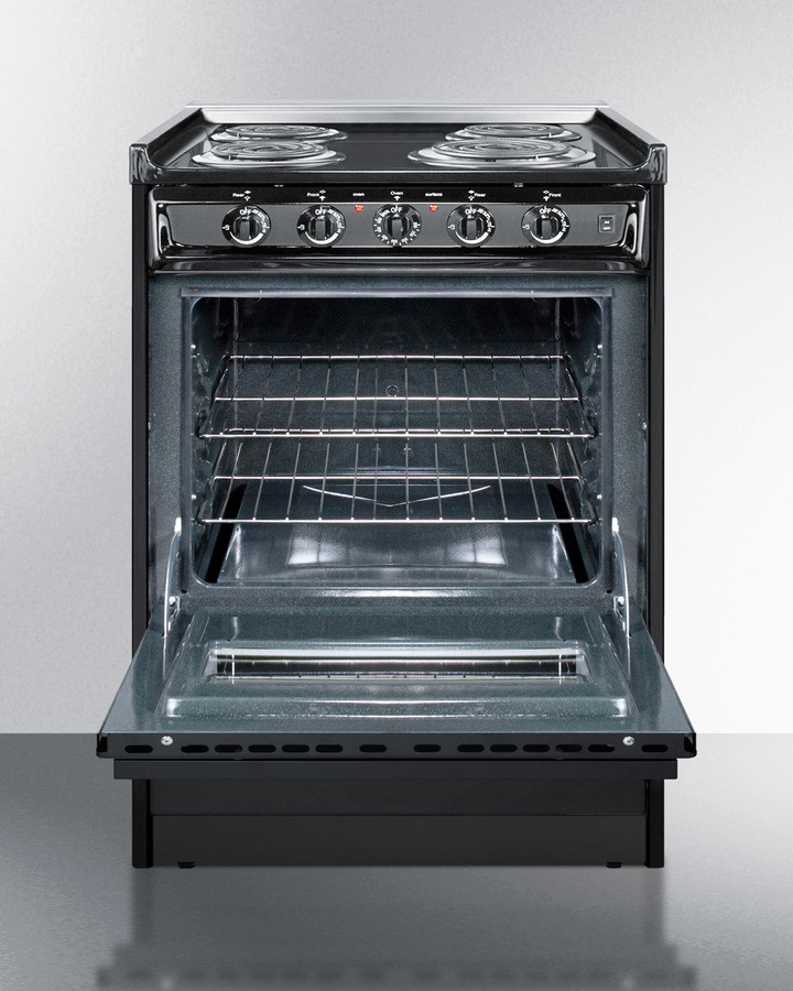 24" Wide Electric Coil Range TEM610CR