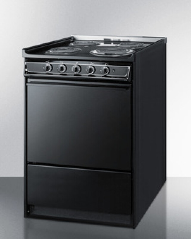 24" Wide Electric Coil Range TEM610CR