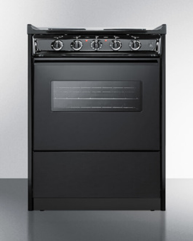 24" Wide Electric Coil Range TEM610CRW
