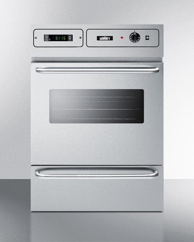 24" Wide Electric Wall Oven, 115V TEM755BKW