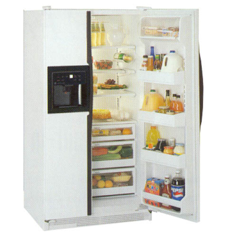 Side-by-Side, No Frost,700 Liters (Freezer 247 Liters), Electronic Dispenser TFG26PEDWH