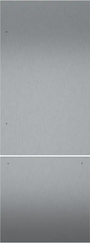 30-Inch 2-Door Stainless Steel Door Panel Kit TFL30IB100