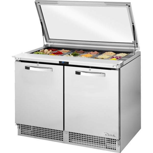 Food Prep Unit with Flat Glass Lid~Spec Package 3 TFP4818MFGLIDHCSPEC3