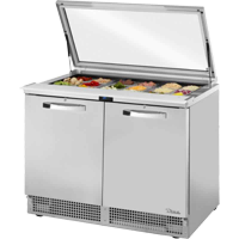 Food Prep Unit with Flat Glass Lid~Spec Package 3 TFP4818MFGLIDSPEC3