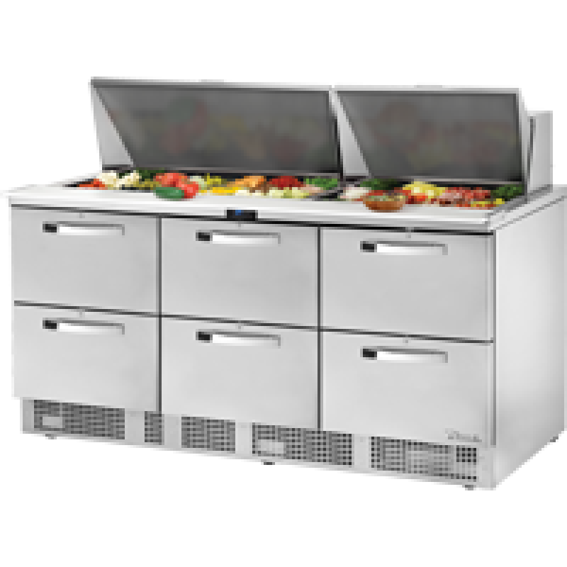 Food Prep Unit with Drawers~Spec Package 3 TFP7230MD6SPEC3