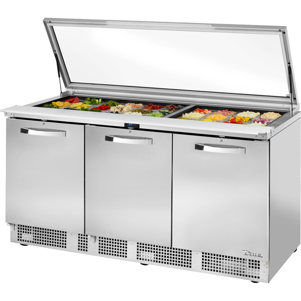 Food Prep Unit with Flat Glass Lid~Spec Package 3 TFP7230MFGLIDHCSPEC3