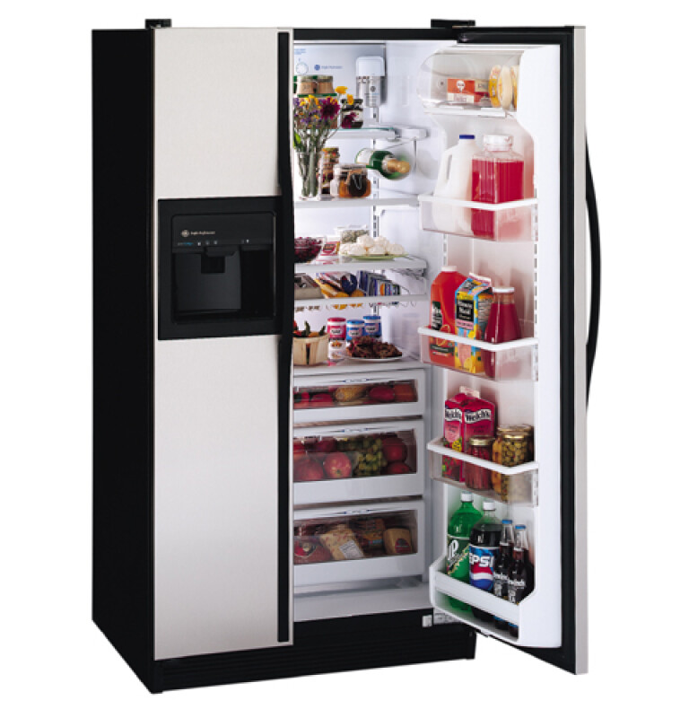 Performance 25.6 Cu. Ft. Side-by-Side Refrigerator with Dispenser and Water By Culligan TFS26PPDBS