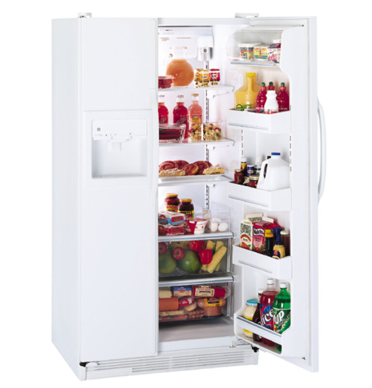 21.9 Cu. Ft. Side-by-Side Refrigerator with Dispenser and Water by Culligan TFX22KPDAA