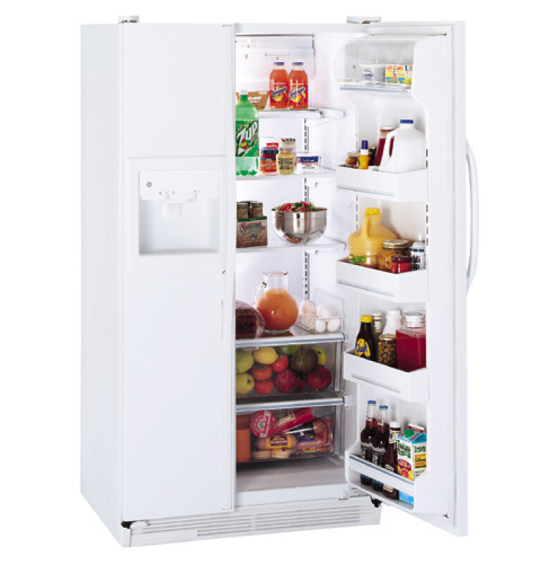 25.6 Cu. Ft. Side-by-Side Refrigerator with Dispenser TFX26CRDWW