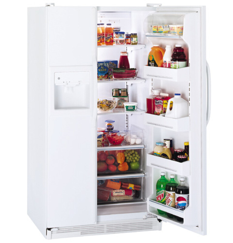 25.6 Cu. Ft. Side-by-Side Refrigerator with Dispenser TFX26KRDWW