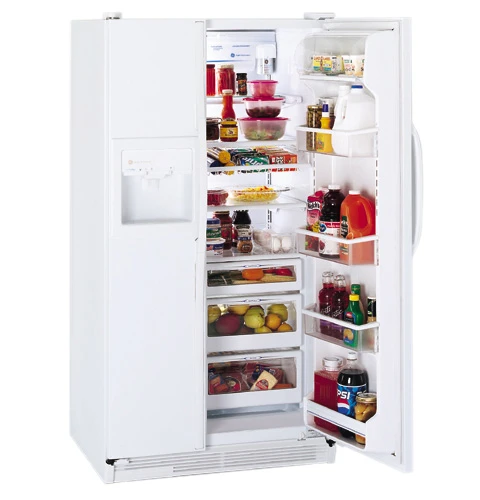 GE Profile Performance 25.6 Cu. Ft. Side-by-Side Refrigerator with Dispenser and Water By Culligan TFX26PPDAA