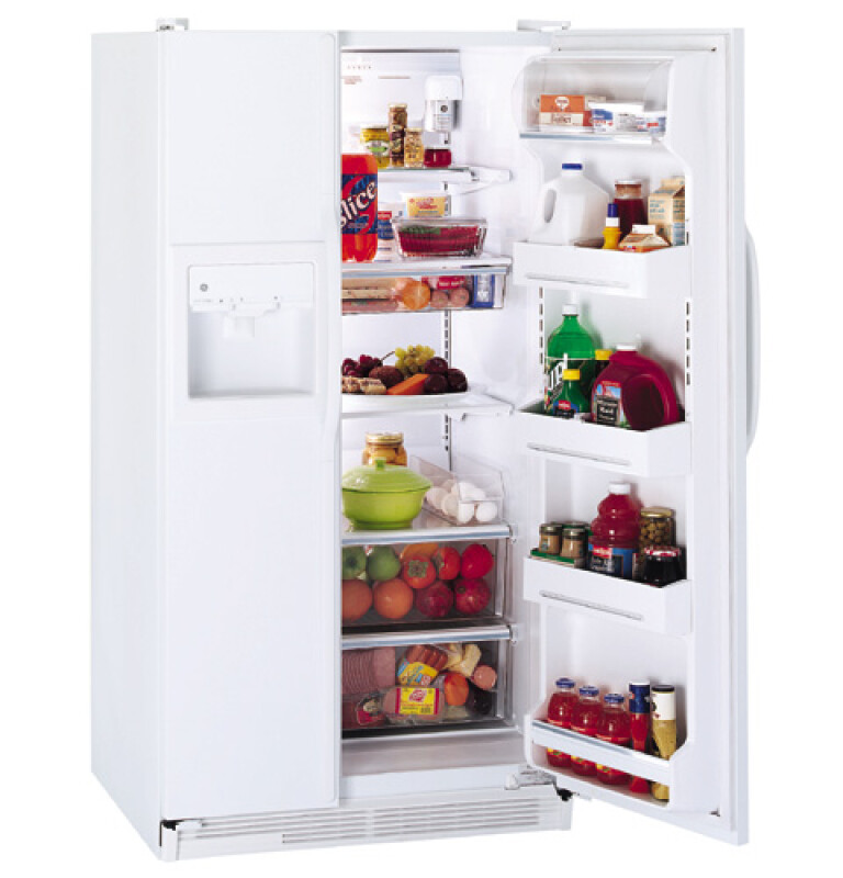 25.6 Cu. Ft. Side-by-Side Refrigerator with Dispenser and Water by Culligan TFX26ZPDWW