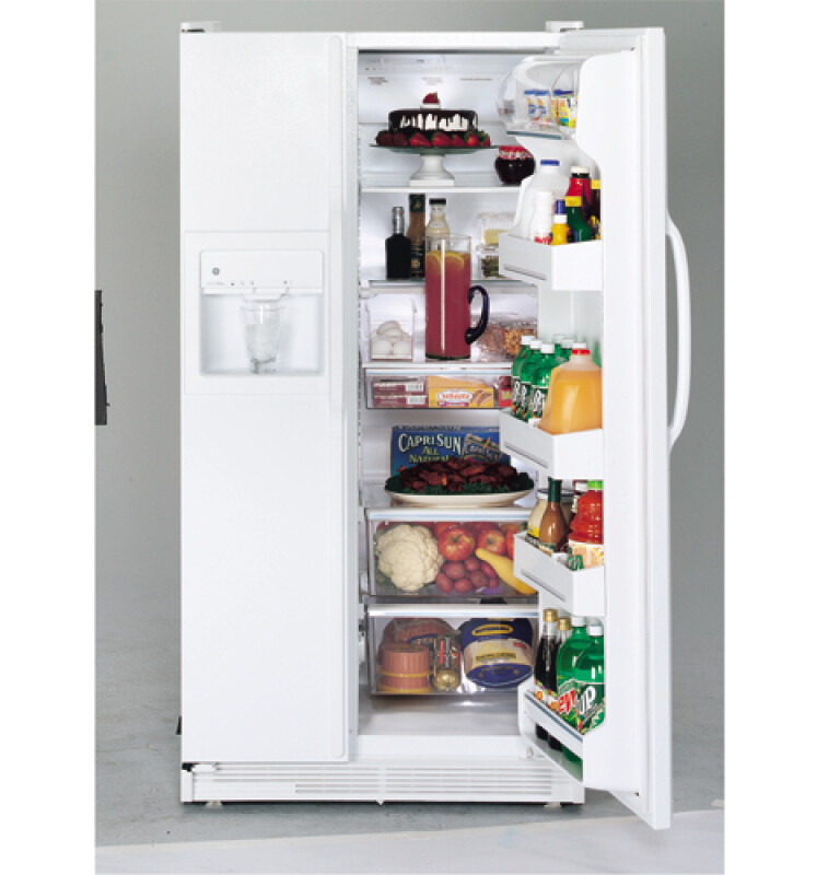 25.6 Cu. Ft. Side-by-Side Refrigerator with Dispenser and Water by Culligan TFX26ZPDWW, product image 2 of 2