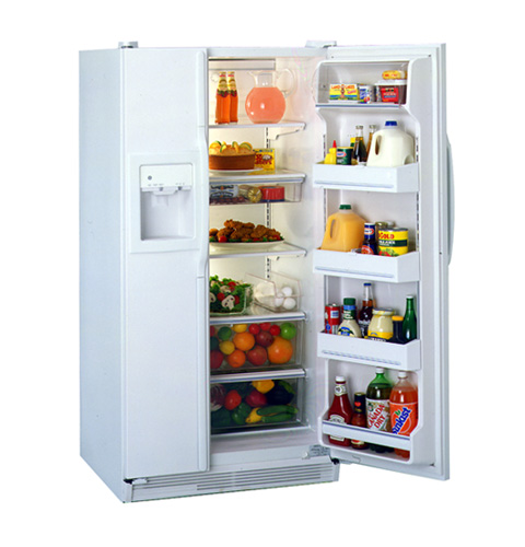 "Z" Series 26.6 Cu. Ft. Side-By-Side Refrigerator with Dispenser TFX27ZRBWW