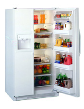 "Z" Series 26.6 Cu. Ft. Side-By-Side Refrigerator with Dispenser TFX27ZRBWW, product image 2 of 2