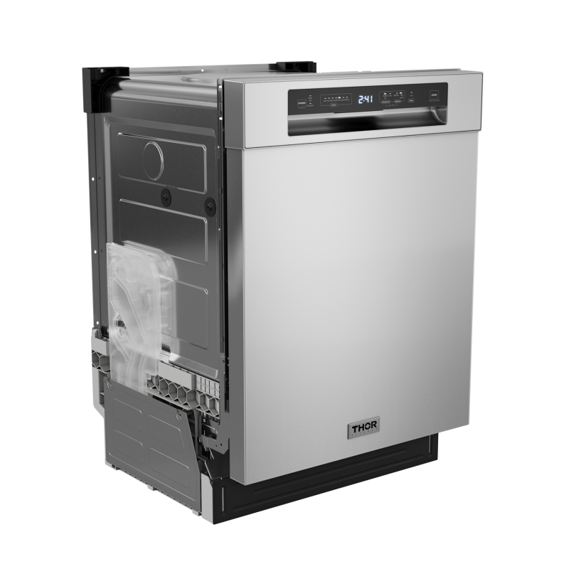 24 Inch Built-in Dishwasher In Stainless Steel ADW24PF, product image 2 of 7
