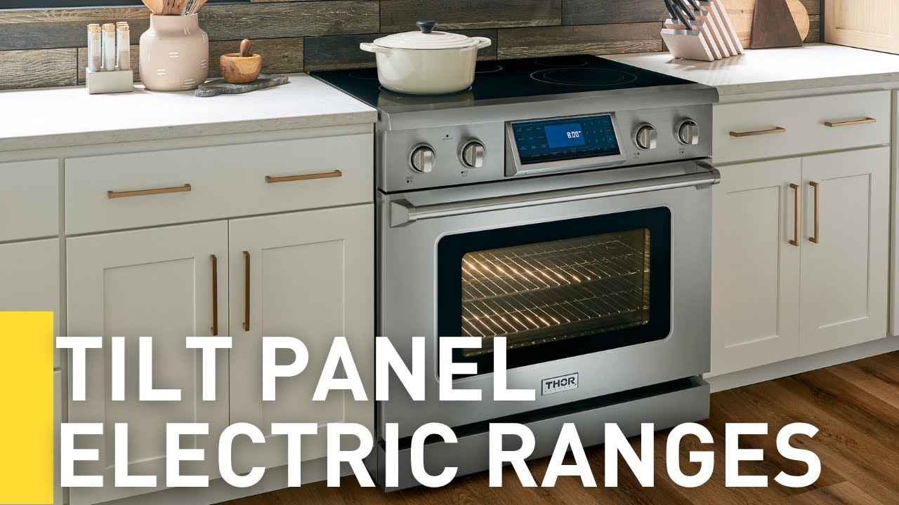 36 Inch Contemporary Professional Electric Range Thor Kitchen ARE36