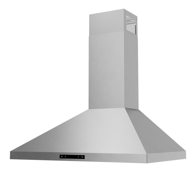30 Inch Contemporary Wall Mount Pyramid Shape Range Hood ARH30P