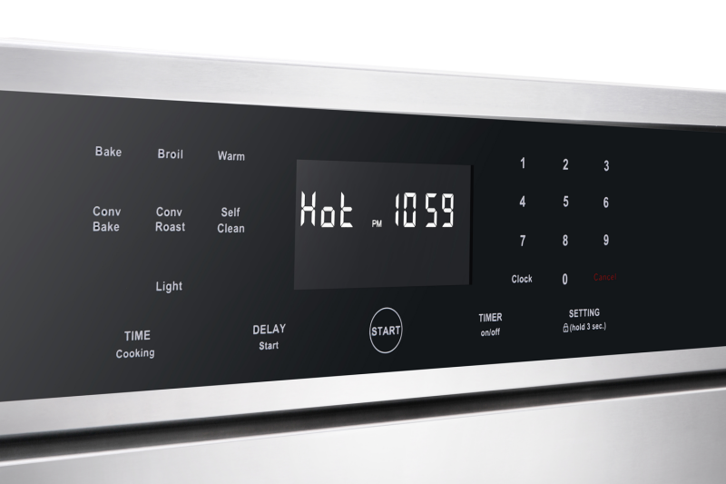 30 Inch Professional Self-cleaning Electric Wall Oven Thor Kitchen HEW3001, product image 5 of 6