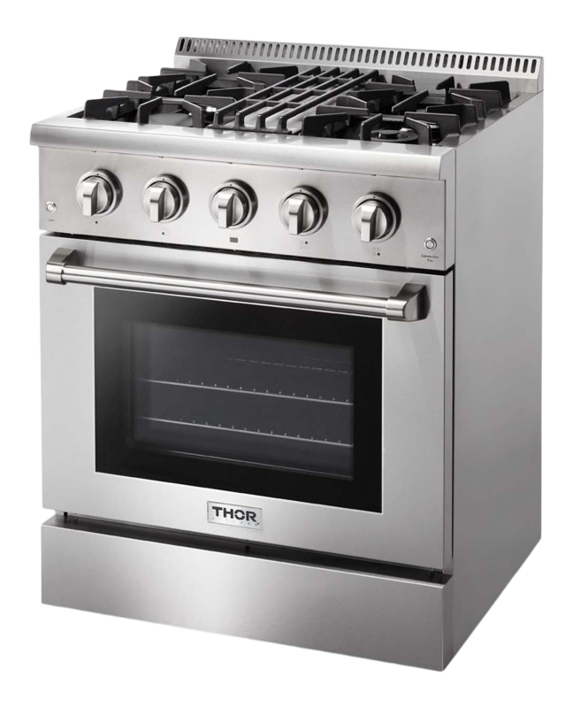 30-inch Professional Gas Range HRG3080U