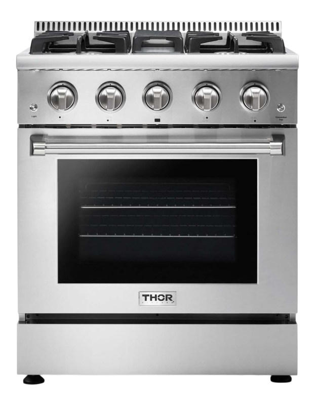 30-inch Professional Liquid Propane Range HRG3080ULP