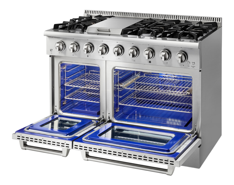 48-Inch Professional Liquid Propane Range HRG4808ULP