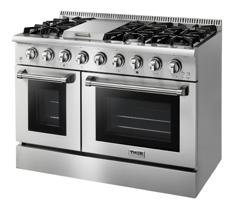 48-Inch Professional Liquid Propane Range HRG4808ULP