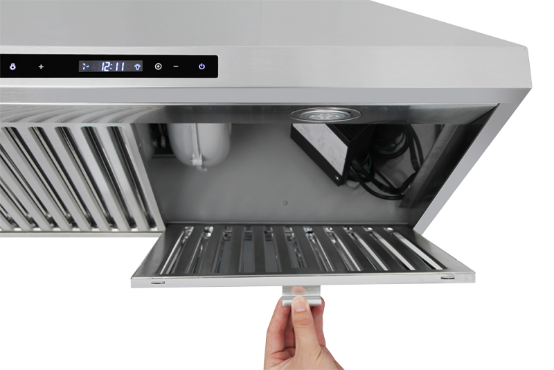 30 Inch Wall Mount Range Hood In Stainless Steel HRH3007, product image 4 of 5