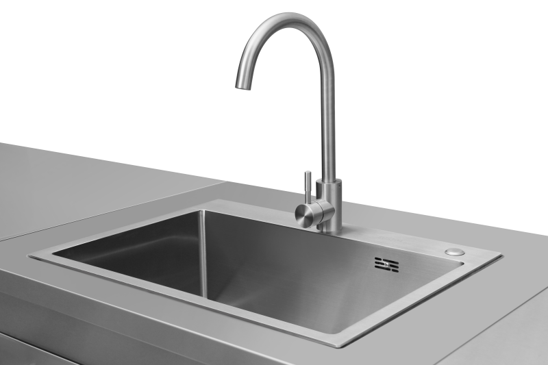 Outdoor Kitchen Sink Cabinet In Stainless Steel MK01SS304, product image 6 of 9