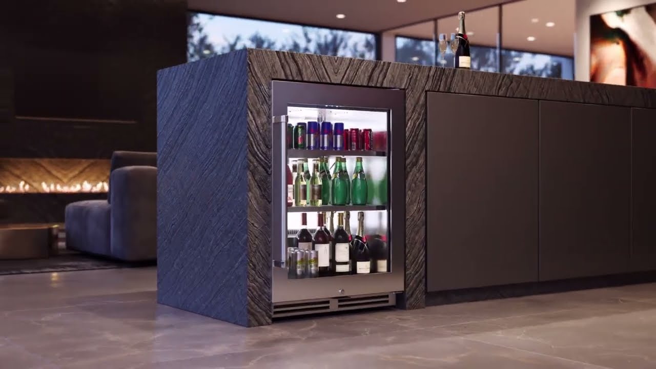 24 Inch Professional Undercounter Beverage Cooler TBR24U