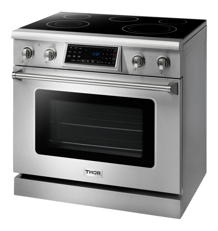 36 Inch Tilt Panel Professional Electric Range TRE3601