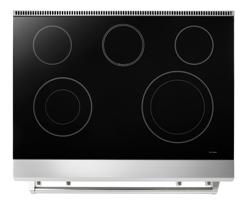 36 Inch Tilt Panel Professional Electric Range TRE3601
