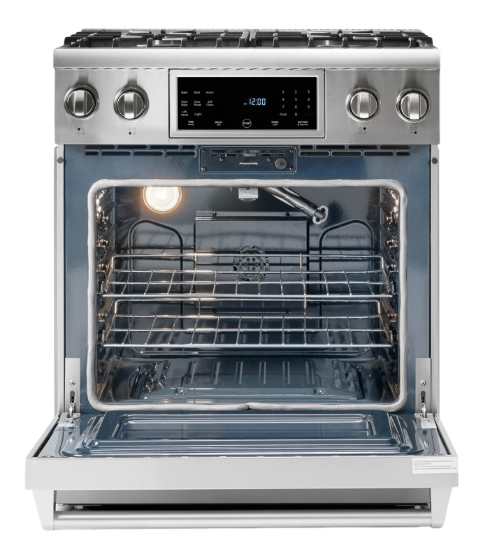30-inch Tilt Panel Gas Range Professional view 3